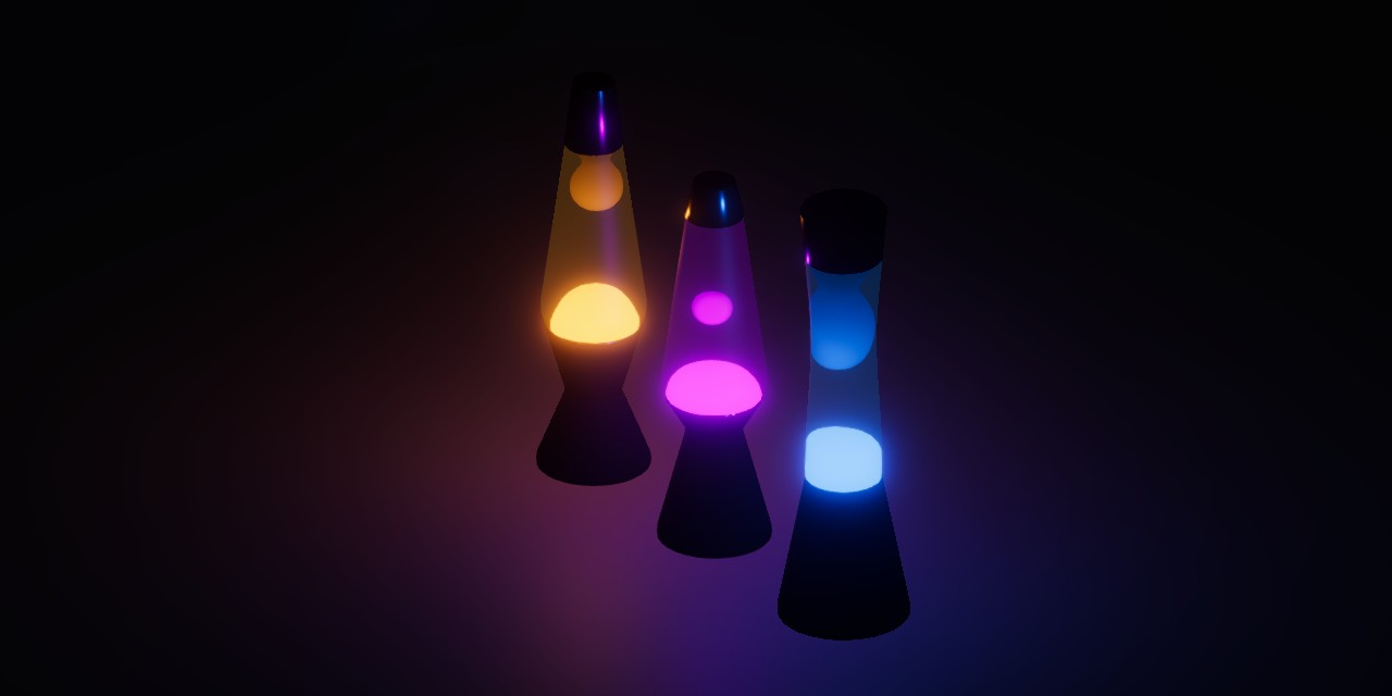 Lava Lamp Refraction Demo